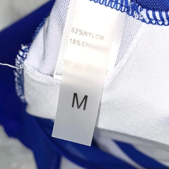 🚫SOLD!*GORGEOUS BLUE! One-Piece Bathing Suit!* - Picture 11 of 12